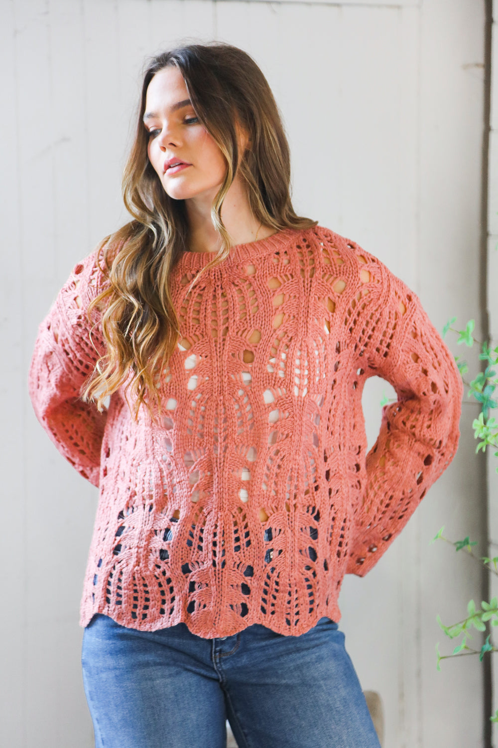 Sunset Stitches Crochet Pullover